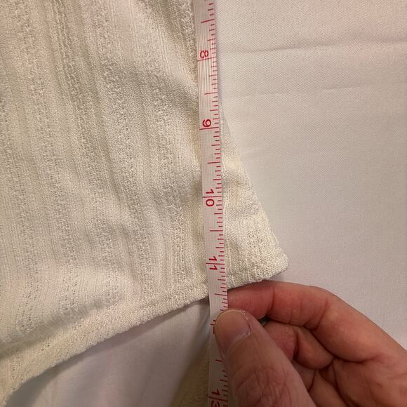 Vero Moda Freedom white belted one piece swimsuit size medium NWT - Picture 8 of 12